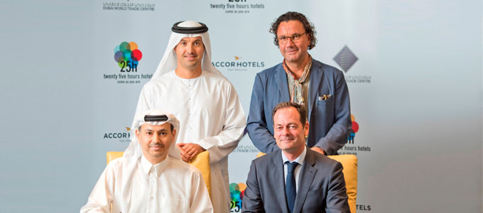Dubai World Trade Centre and AccorHotels debut 25hours Hotels