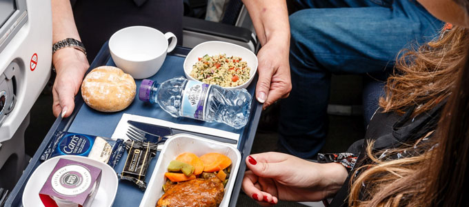 British Airways invests in substantial new catering for world traveler customers