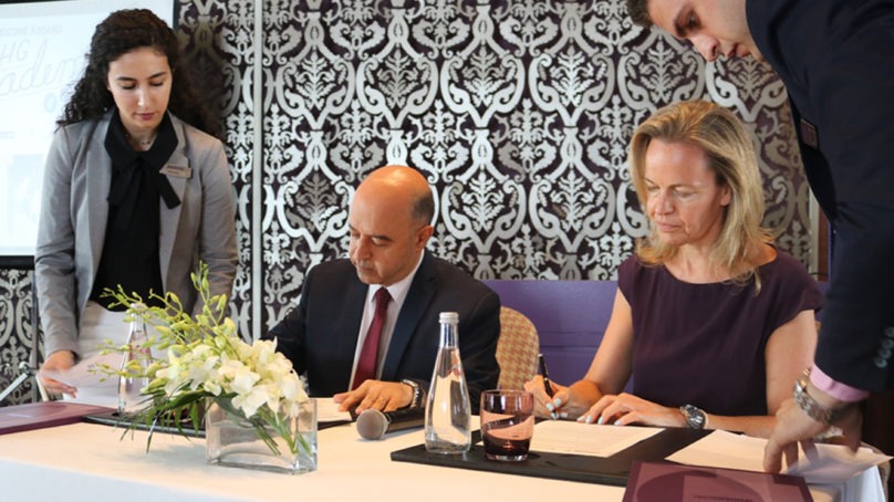 Haigazian University signs an agreement with IHG in Lebanon