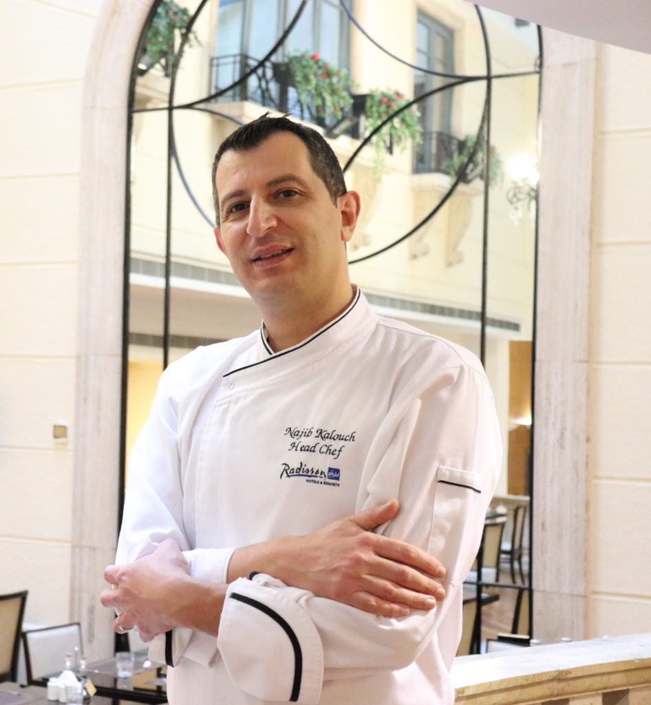 Radisson Blu Martinez appoints new head chef Radisson Blu Martinez appoints new head chef Najib Kalouch