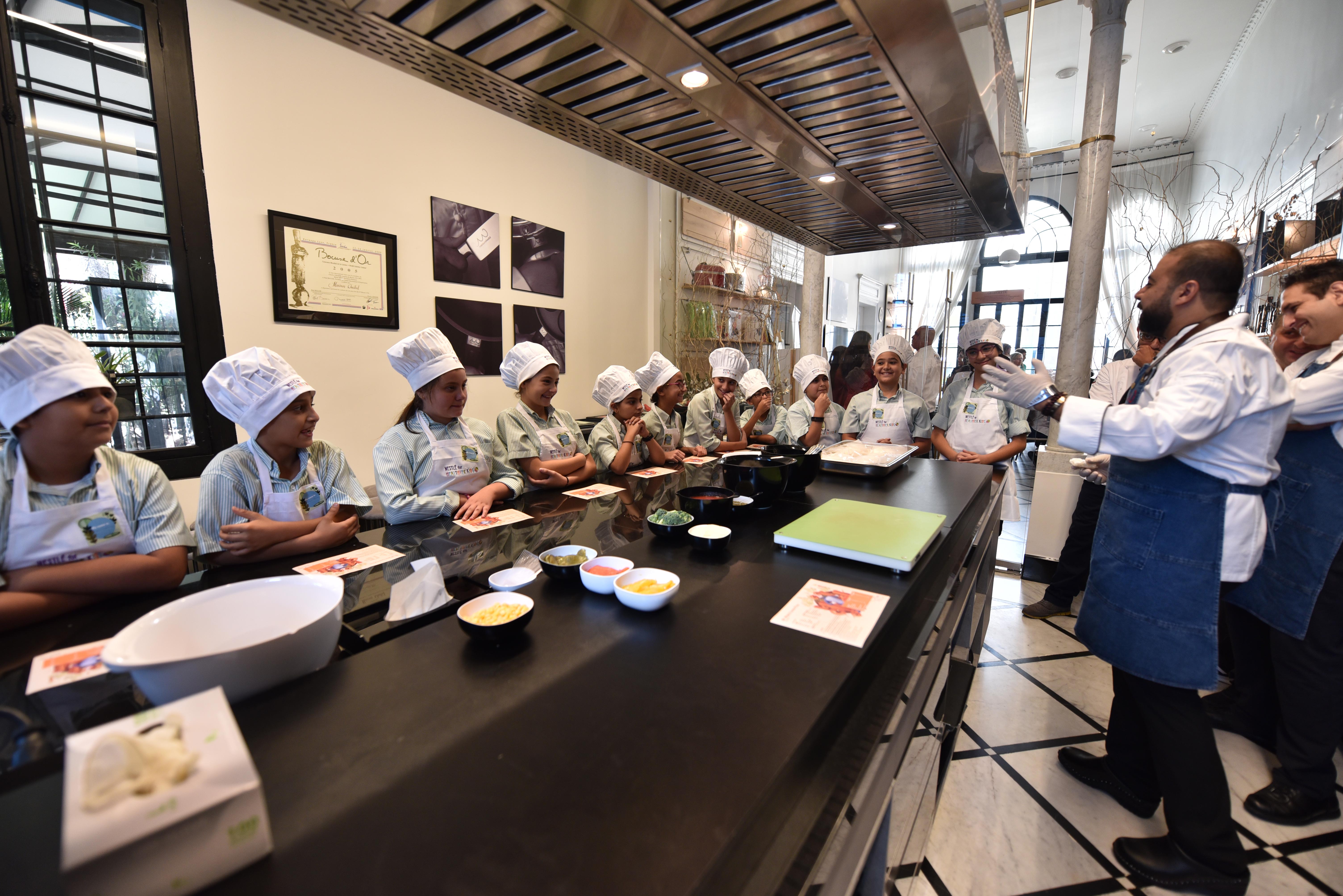 Four hundred kids participate in cooking events across the Middle East