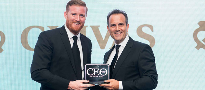 Rotana’s CEO Omer Kaddouri wins ‘Hospitality CEO of the Year’ at CEO Middle East Awards 2017