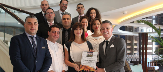 Kempinski Summerland Hotel & Resort awarded