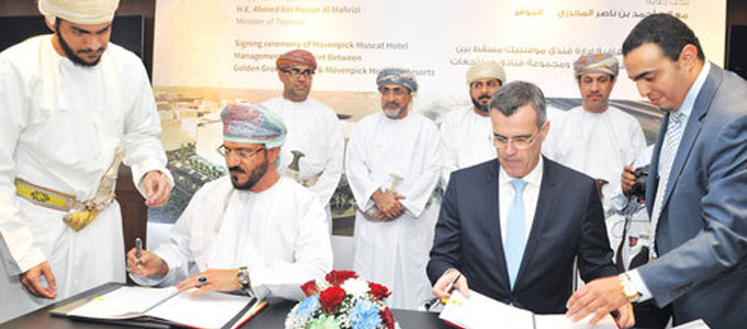 Golden Group Holding signs agreement to manage Mövenpick Hotel Muscat