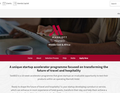 Marriott Hotels launches TestBED in Middle East & Africa