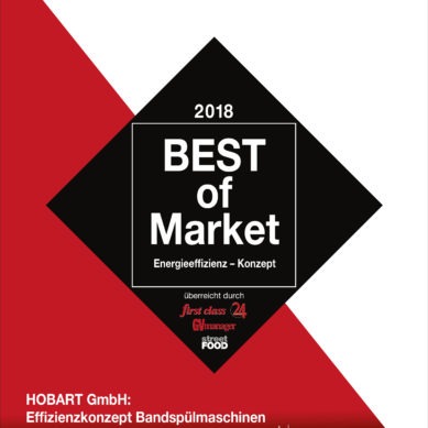 HOBART receives ‘Best of Market’ award for the third time in a row