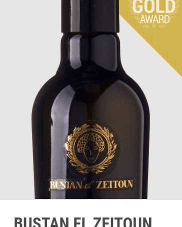 Lebanese Bustan El Zeitoun, won the Gold award at the 2018 New York International Olive Oil competition