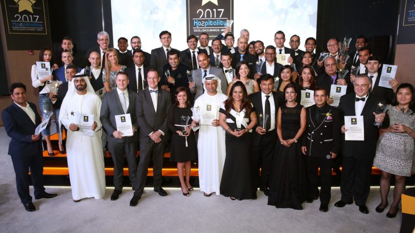 The fourth Middle East Hospitality Excellence Awards 2018 organized by Hozpitality Group is loading
