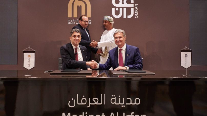 OMRAN and Majid Al Futtaim to develop USD 13 billion Madinat Al Irfan