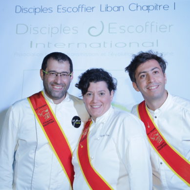 12 new members added to Disciple Escoffier Lebanon; Nouhad Dammous honored during the launching ceremony