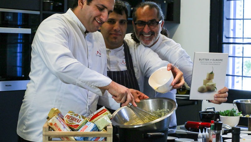 Butter of Europe at the Maroun Chedid Cooking Academy