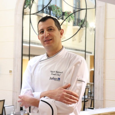 Radisson Blu Martinez appoints new head chef