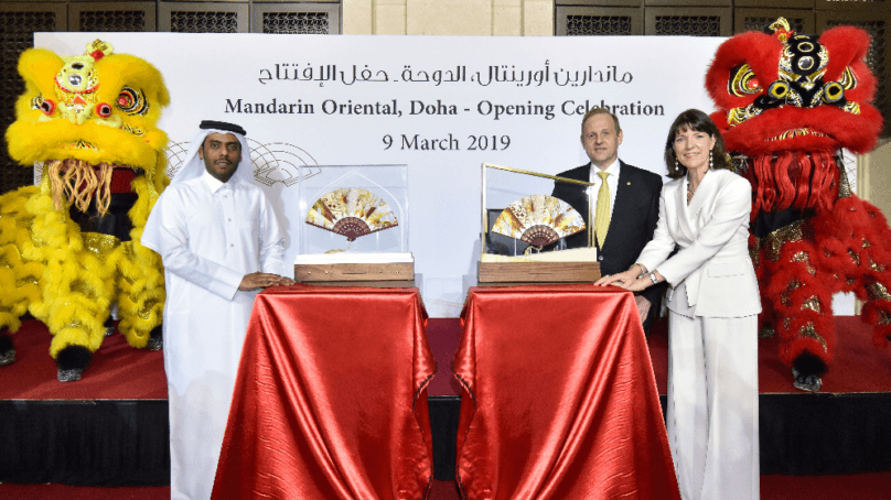 Mandarin Oriental, Doha has officially opened its doors