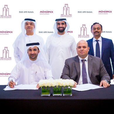 Mövenpick Resort Al Marjan Island is underway