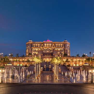Emirates Palace won the GCC Best Brand Award