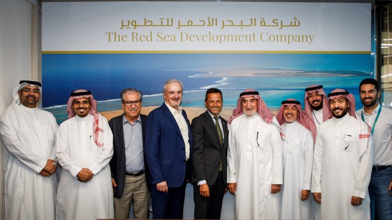 Ground-work for Coastal Village at the Red Sea Project to kick off