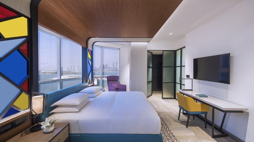 Andaz debuted in Dubai with the opening of Andaz Dubai The Palm
