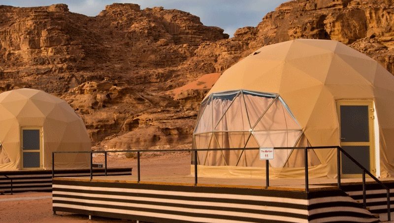 Glamping Luxury Gets in Tents