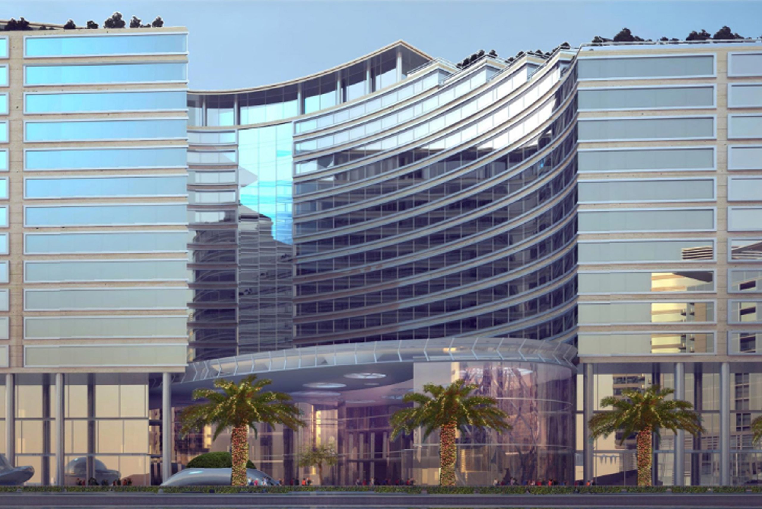 Marriott Marquis Dubai Exterior