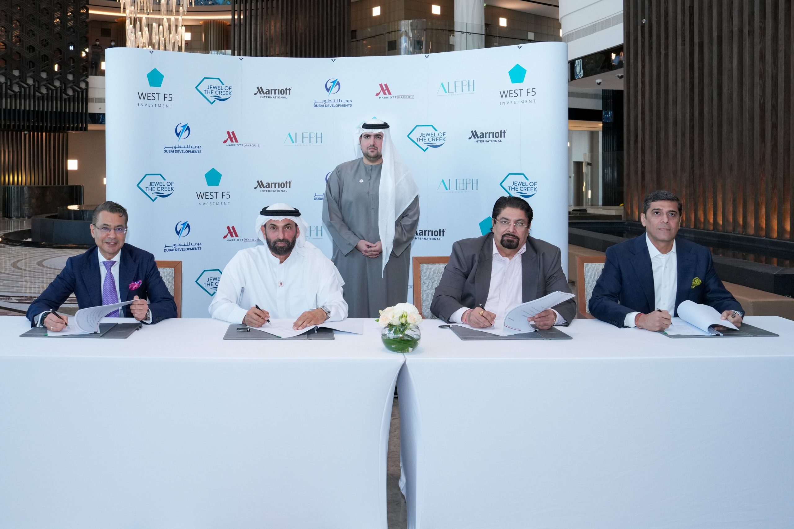 Marriott Marquis Dubai Signing Ceremony