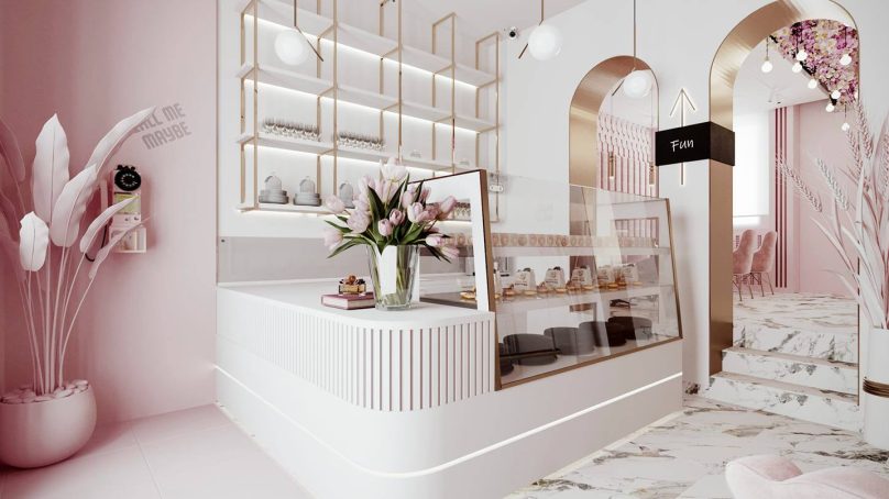 Architectural and design trends for pastry shops