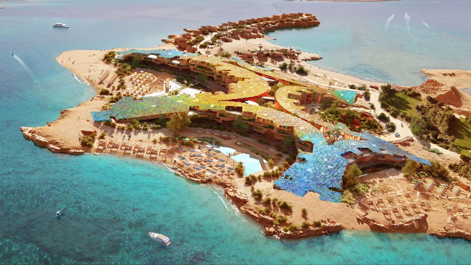 Four Seasons Resort Sindalah Island NEOM set to open in 2024