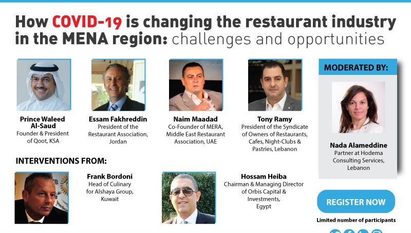 Webinar: How COVID-19 is changing the restaurant industry in the MENA region