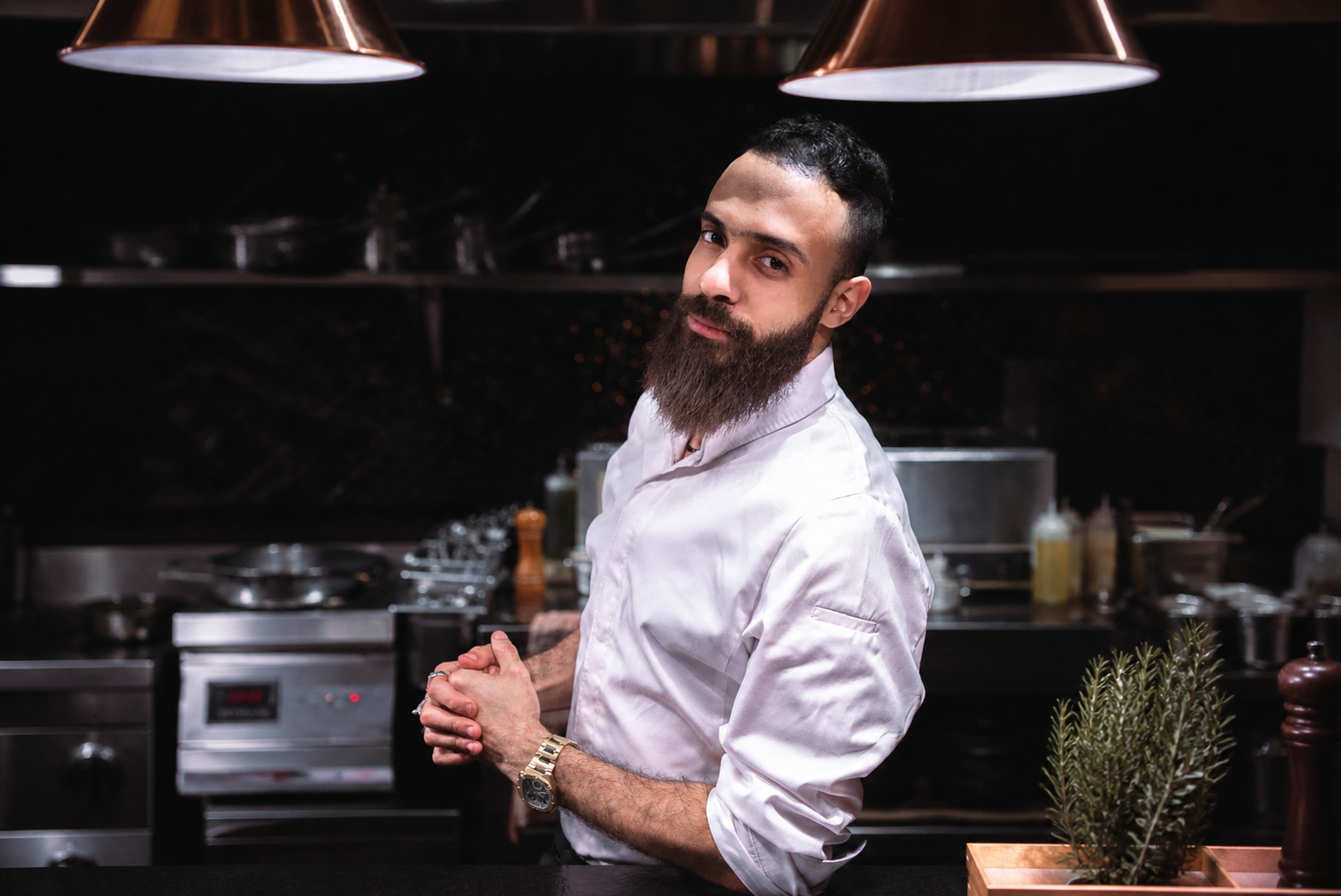 Egyptian chef Shehab Medhat