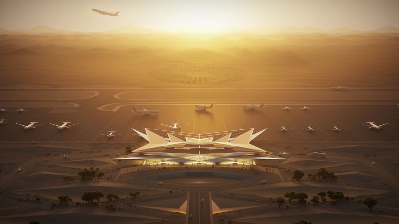 Foster +Partners to design AMAALA’s mirage inspired airport