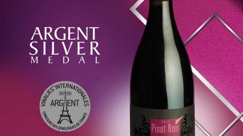 Pinot Noir St Thomas 2015 receives Silver Medal at Vinalies Internationales – Paris 2020