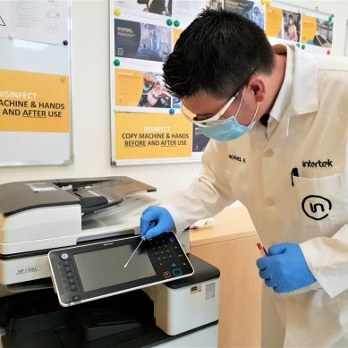 Intertek Protek launches surface hygiene testing for workplaces in the UAE