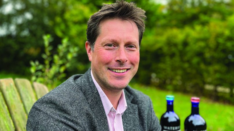 Talking about whisky with James Cowan, sales director of Waterford Whisky