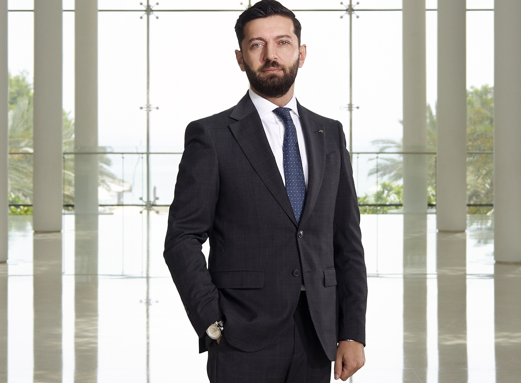 Karim El Berkchi, hotel manager of Kempinski Hotel Muscat