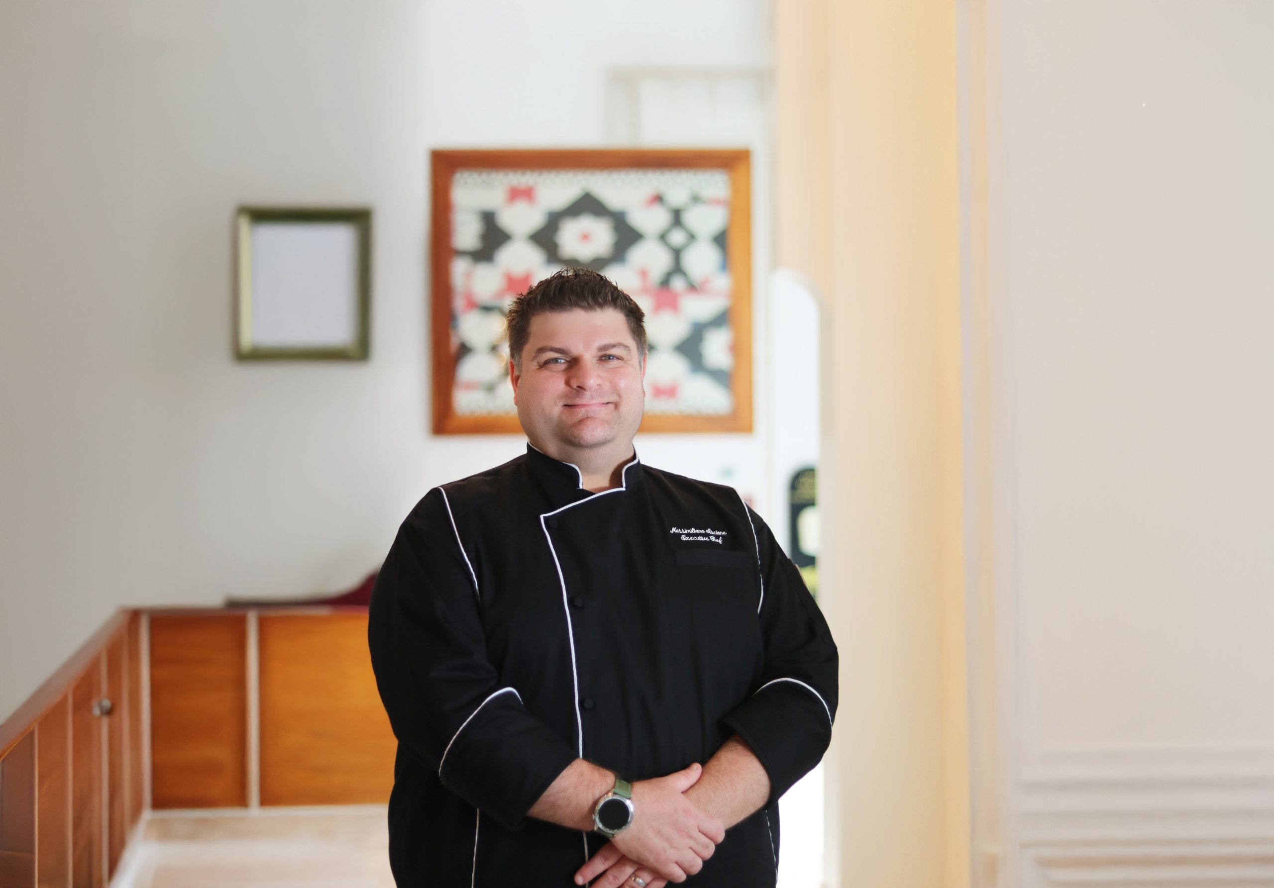 chef Massimiliano Ascion of Al Baleed Resort Salalah by Anantara