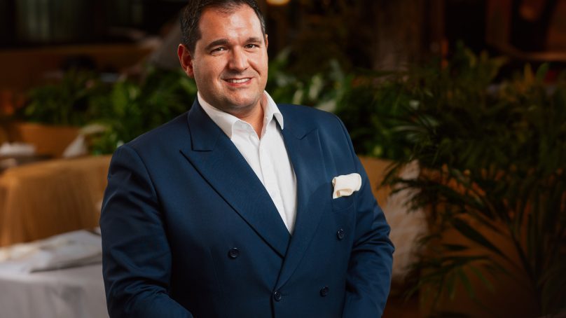 Italian food on the menu with Damiano Ruggeiro GM of Signor Sassi Dubai