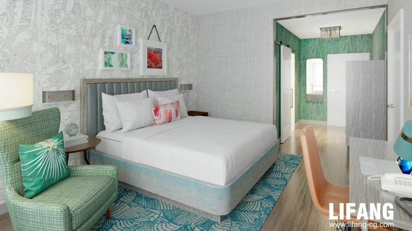 Hotel guest room design trends for 2024