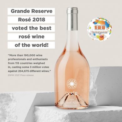 Ixsir Grande Réserve Rosé 2018 named the best Rosé wine in the world