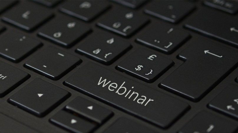 Webinars and seminars this month