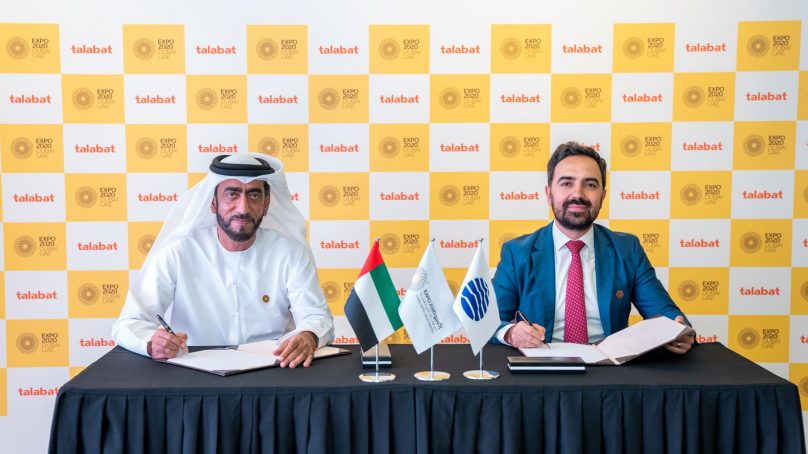 talabat is the official food delivery provider for Expo 2020 Dubai