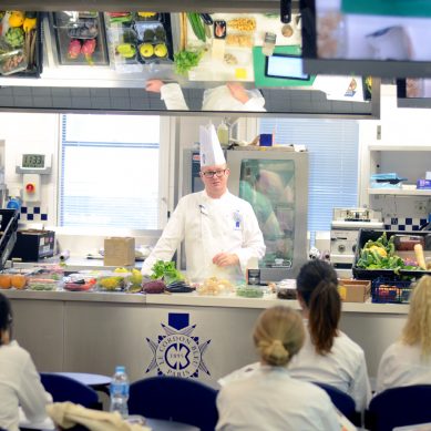 Discussing culinary trends with Thomas Kyritsis, Le Cordon Bleu