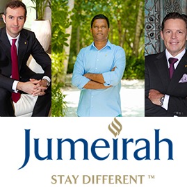 Three new general managers join Jumeirah Group