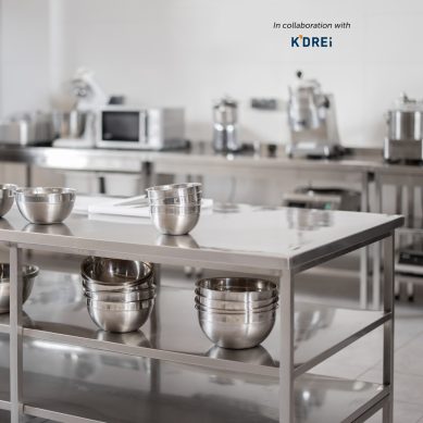 Commercial kitchen equipment on a green mission