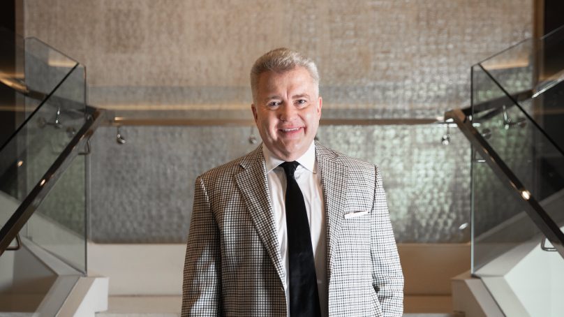 Up close and personal with Guenter Gebhard, regional VP and GM of Four Seasons Riyadh