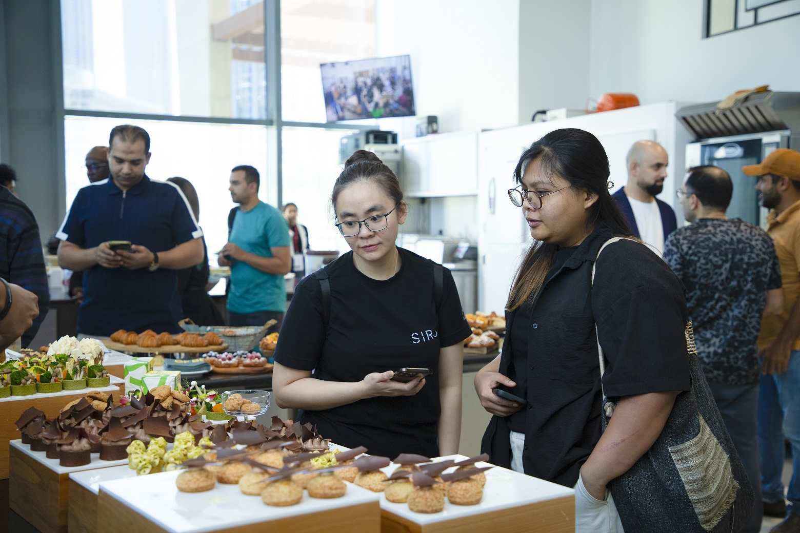 Pastry innovation with Barry Callebaut and Marike Van Beurden during the Be Better My Friend launch event