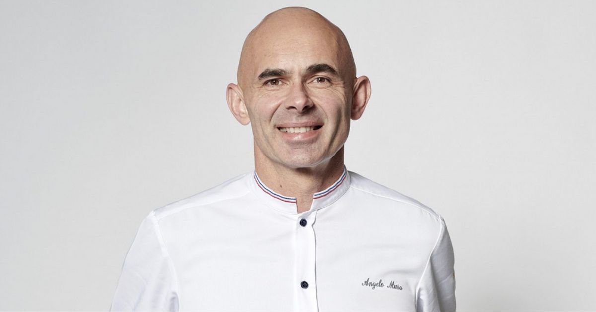 Angelo Musa, the executive pastry chef of Plaza Athénée in Paris