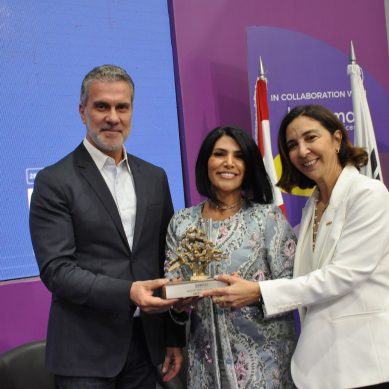 Hala Matar Choufany receives award at HORECA Lebanon