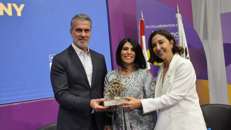 Hala Matar Choufany receives award at HORECA Lebanon