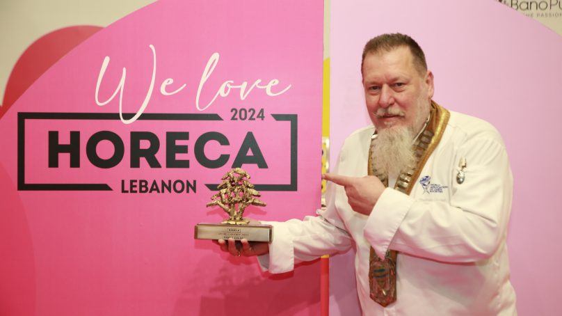 Thomas A. Gugler honored at HORECA Lebanon
