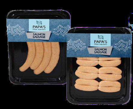 SALMON SAUSAGES SALMON SAUSAGES
