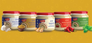 CHTOURA GARDEN CHICKPEA DIP CHTOURA GARDEN CHICKPEA DIP Made from high quality chickpeas, Chtoura Garden Chickpea Dip is creamy, rich in taste and has the benefit of no added colorants.